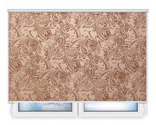 Стандартные рулонные шторы Версаль-шоколад цена. Купить в «Мастерская Жалюзи»