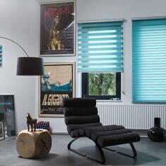 Рулонные шторы День Ночь в офис цена. Купить в «Мастерская Жалюзи»