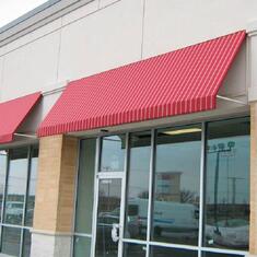 Витринные кассетные маркизы (оконные или прямые)